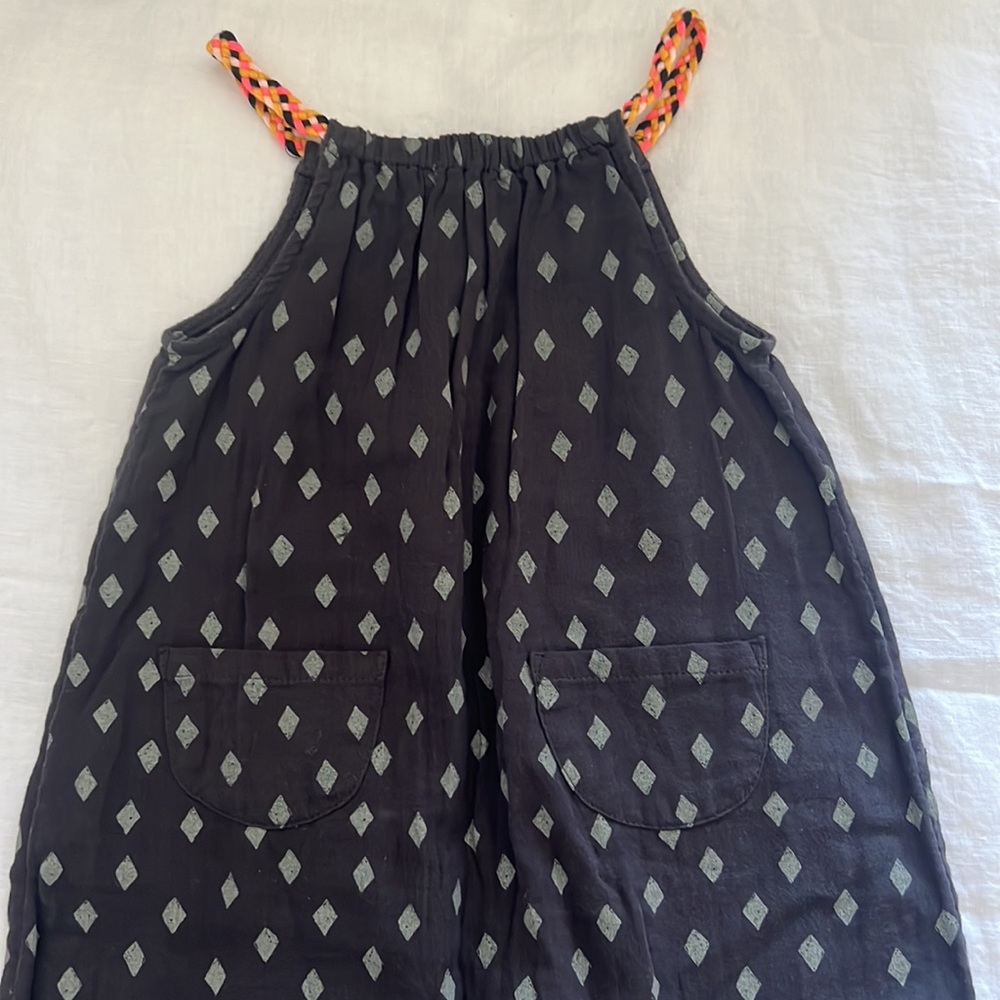 Art Class Diamond Geometric Print Romper
